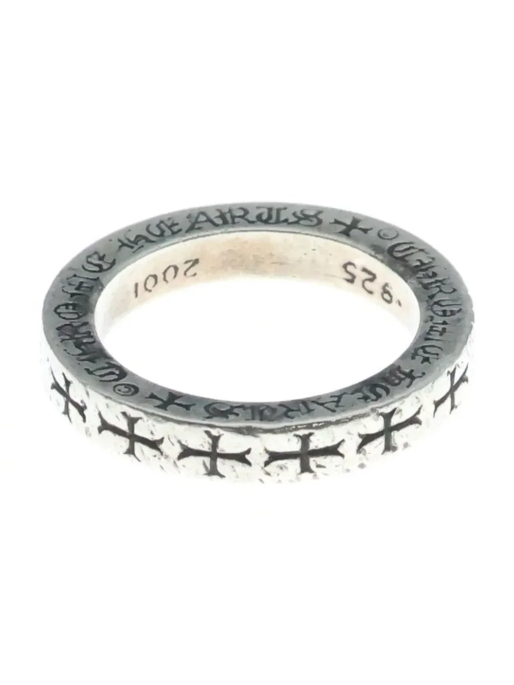 Chrome Hearts 3 Spacer Nyc Limited Youring Silver Ring